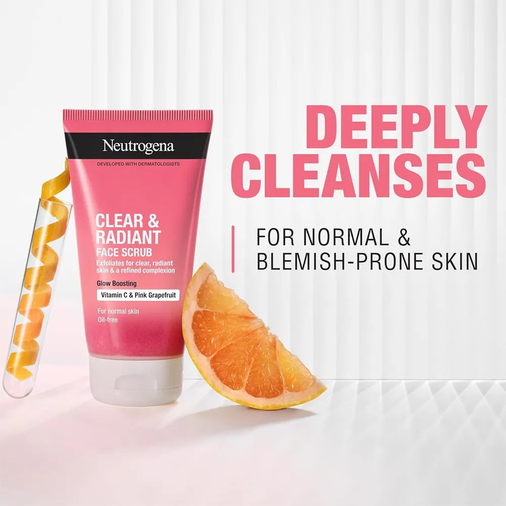 Neutrogena Daily Exfoliator With Refreshing Grapefruit - 150 ml thumbnail 3