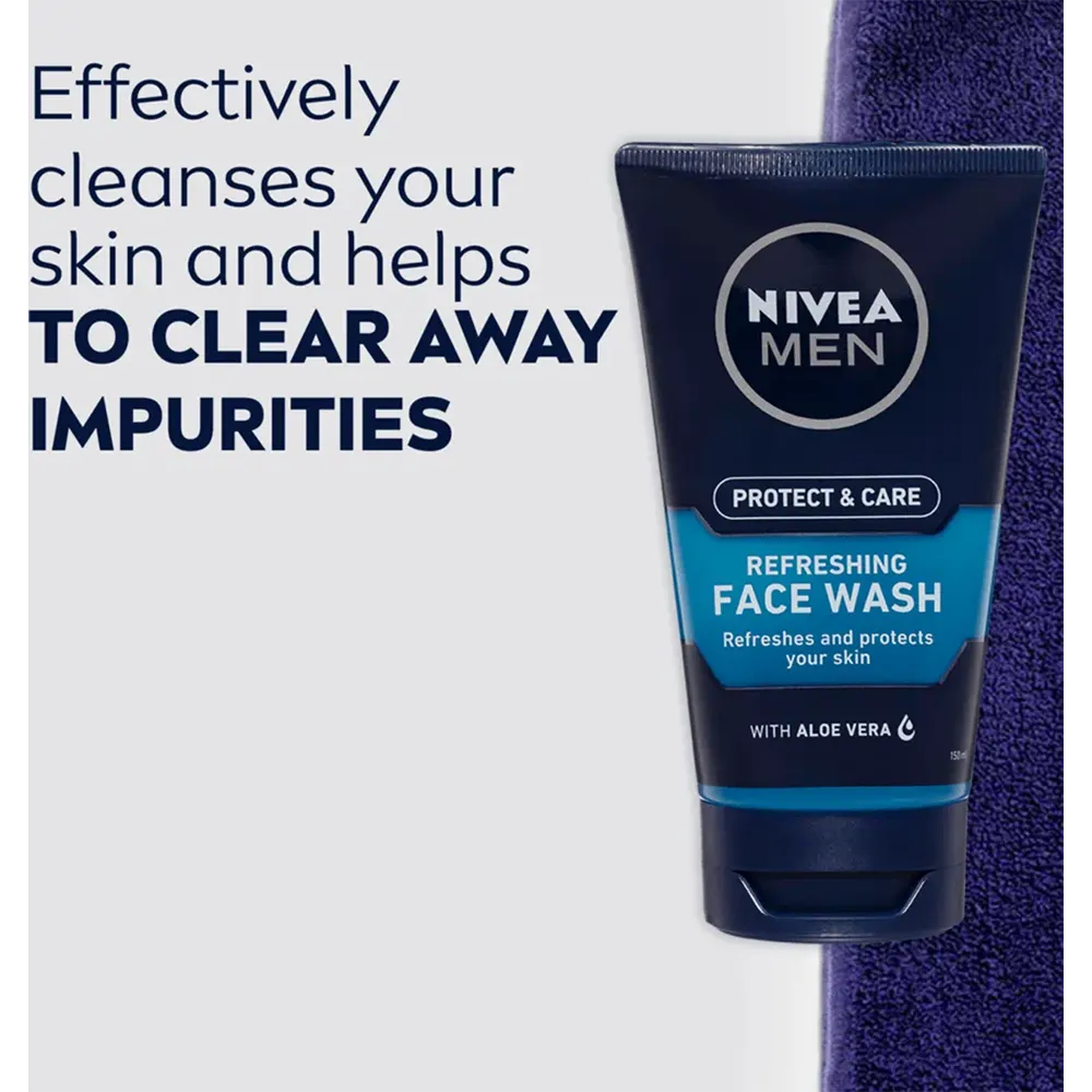 Nivea Men Refreshing Face Wash - 100 ml thumbnail 3