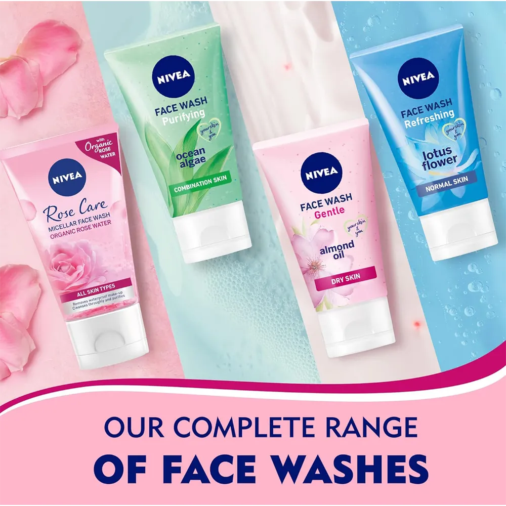Nivea Micellair Rose Water Face Wash - 150 ml thumbnail 6