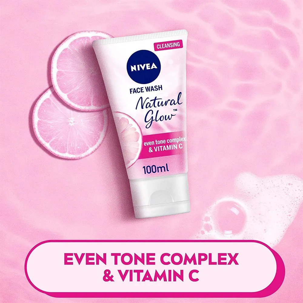Nivea Natural Fairness Face Wash - 100 ml thumbnail 3