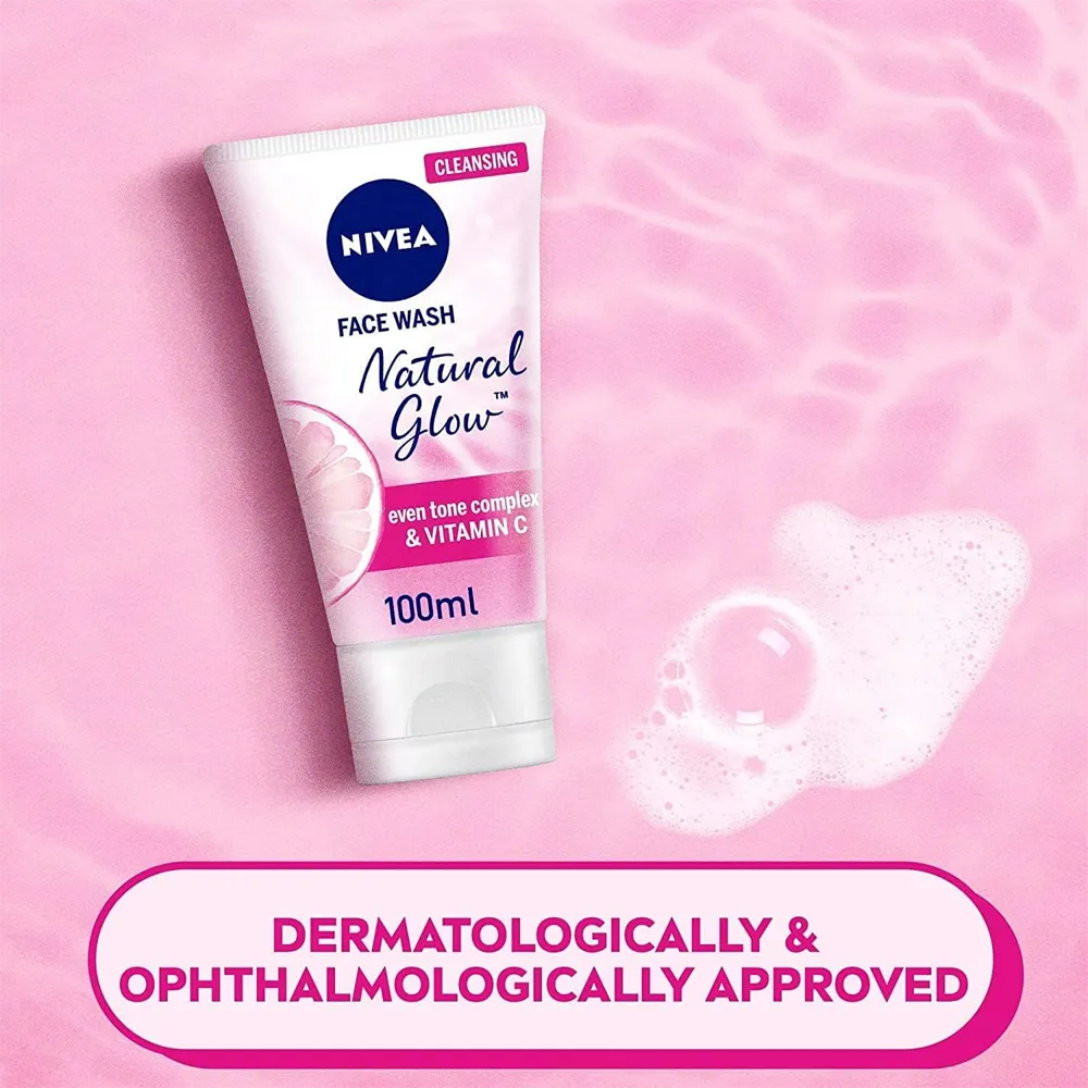 Nivea Natural Fairness Face Wash - 100 ml thumbnail 5