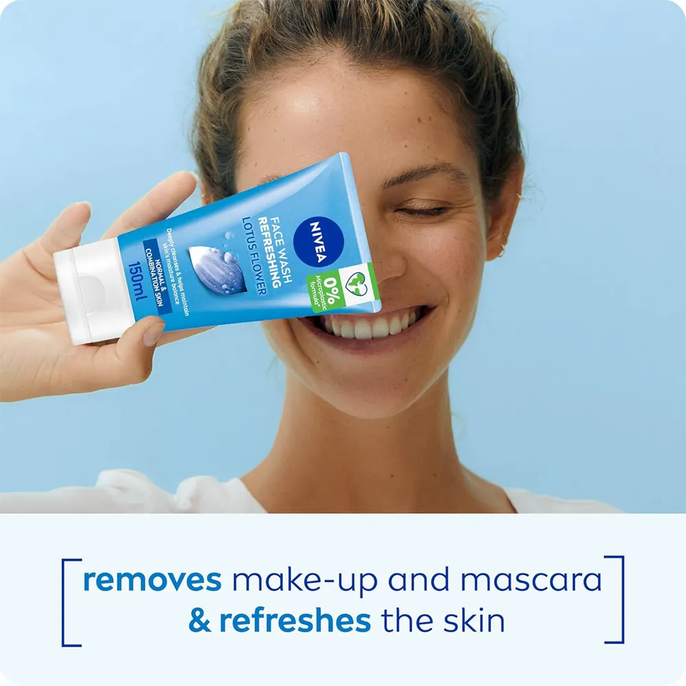 Nivea Refreshing Face Wash - 150 ml thumbnail 3