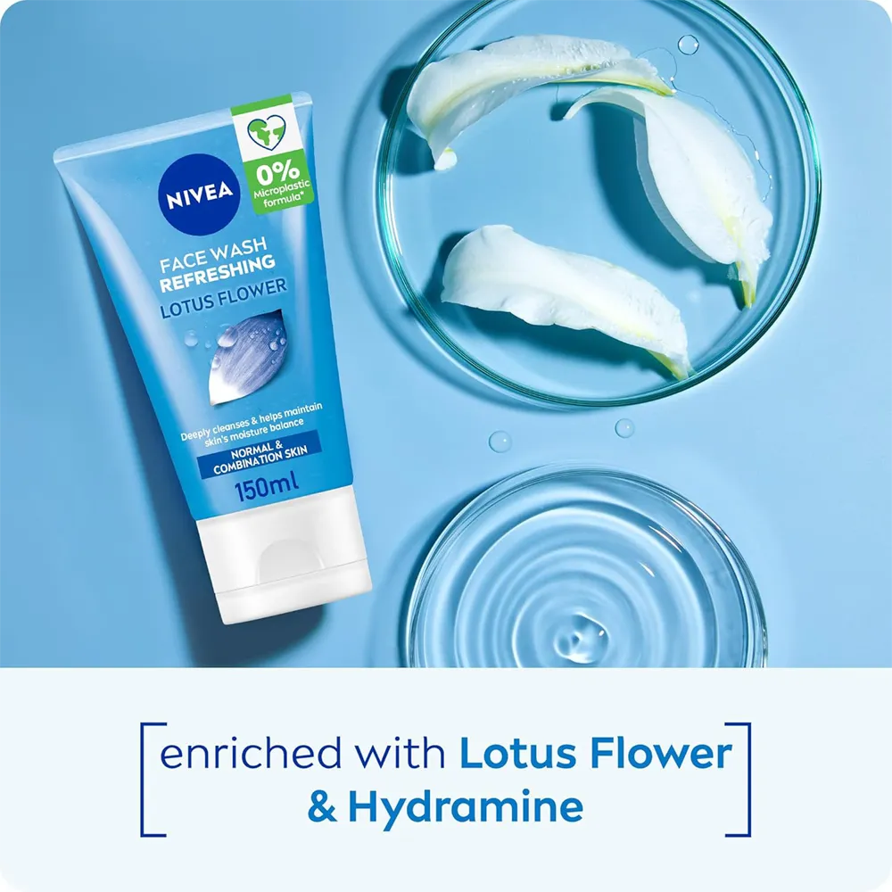 Nivea Refreshing Face Wash - 150 ml thumbnail 4