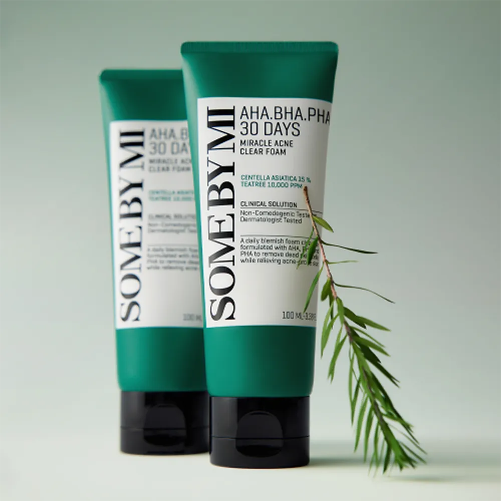 Some By MI AHA-BHA-PHA 30 Days Miracle Acne Clear Foam - 100ml thumbnail 2