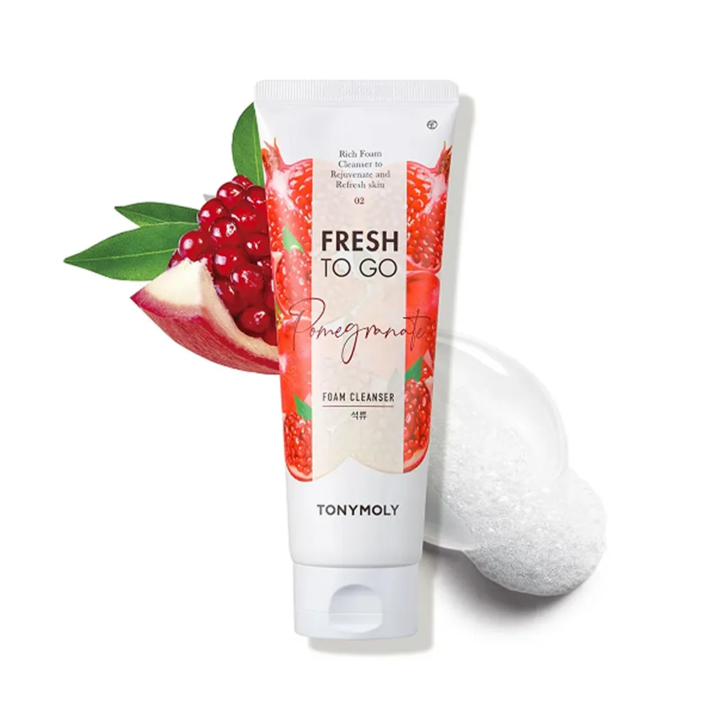 Tonymoly Fresh To Go Pomegranate Foam Cleanser - 170 ml thumbnail 2