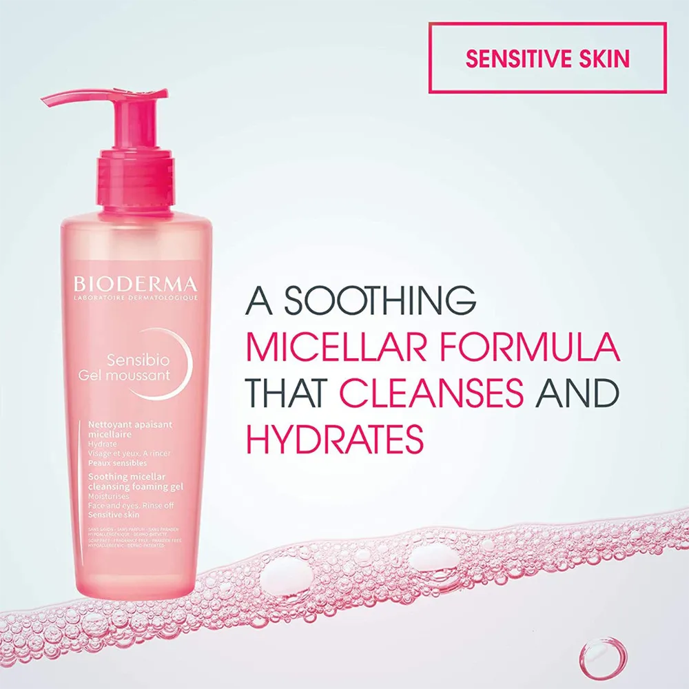 BIODERMA Sensibio Moussant Cleansing Foaming Gel thumbnail 3