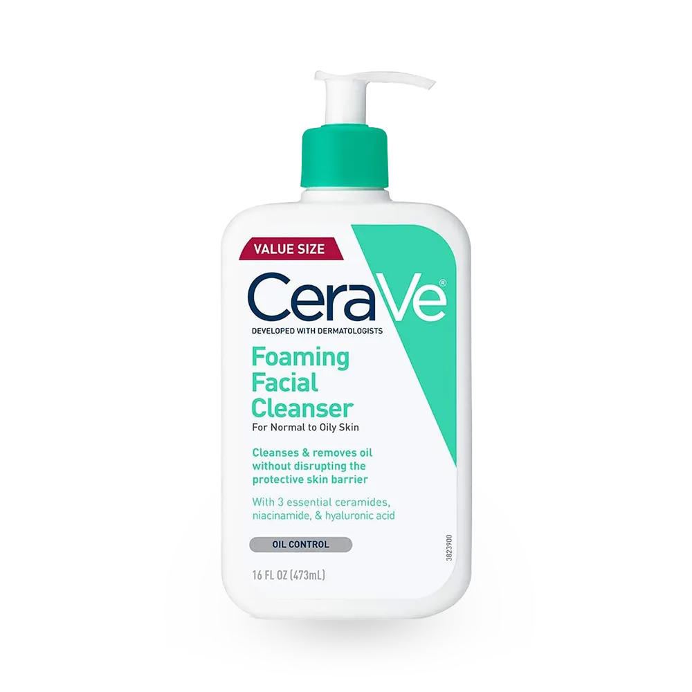 CeraVe Foaming Facial Cleanser thumbnail 1