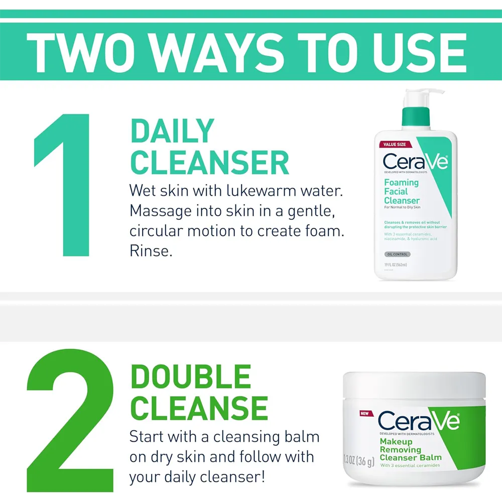 CeraVe Foaming Facial Cleanser thumbnail 3