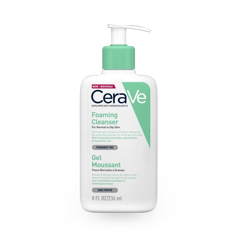 CeraVe Foaming Facial Cleanser thumbnail 1