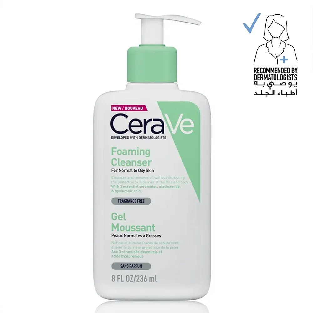 CeraVe Foaming Facial Cleanser thumbnail 2