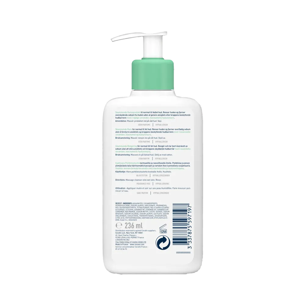 CeraVe Foaming Facial Cleanser thumbnail 4