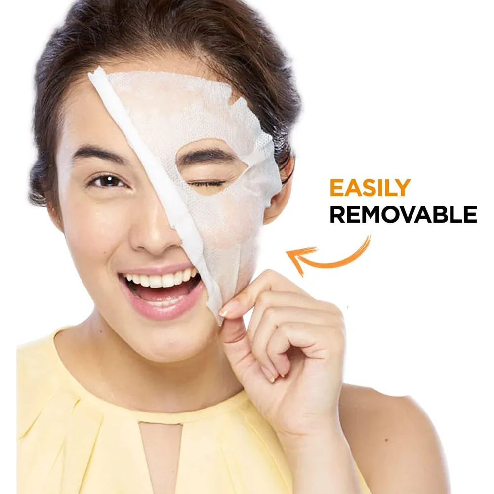 Garnier SkinActive Fast Bright Tissue Mask - Vitamin C + Milky Essence - 28 g thumbnail 5