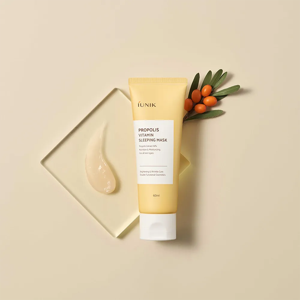 iUNIK Propolis Vitamin Sleeping Mask - 60 ml thumbnail 3