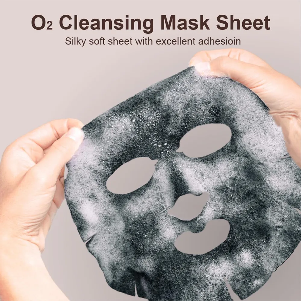 Purederm Deep Purifying Black O2 Bubble Mask Volcanic - 20 g thumbnail 4