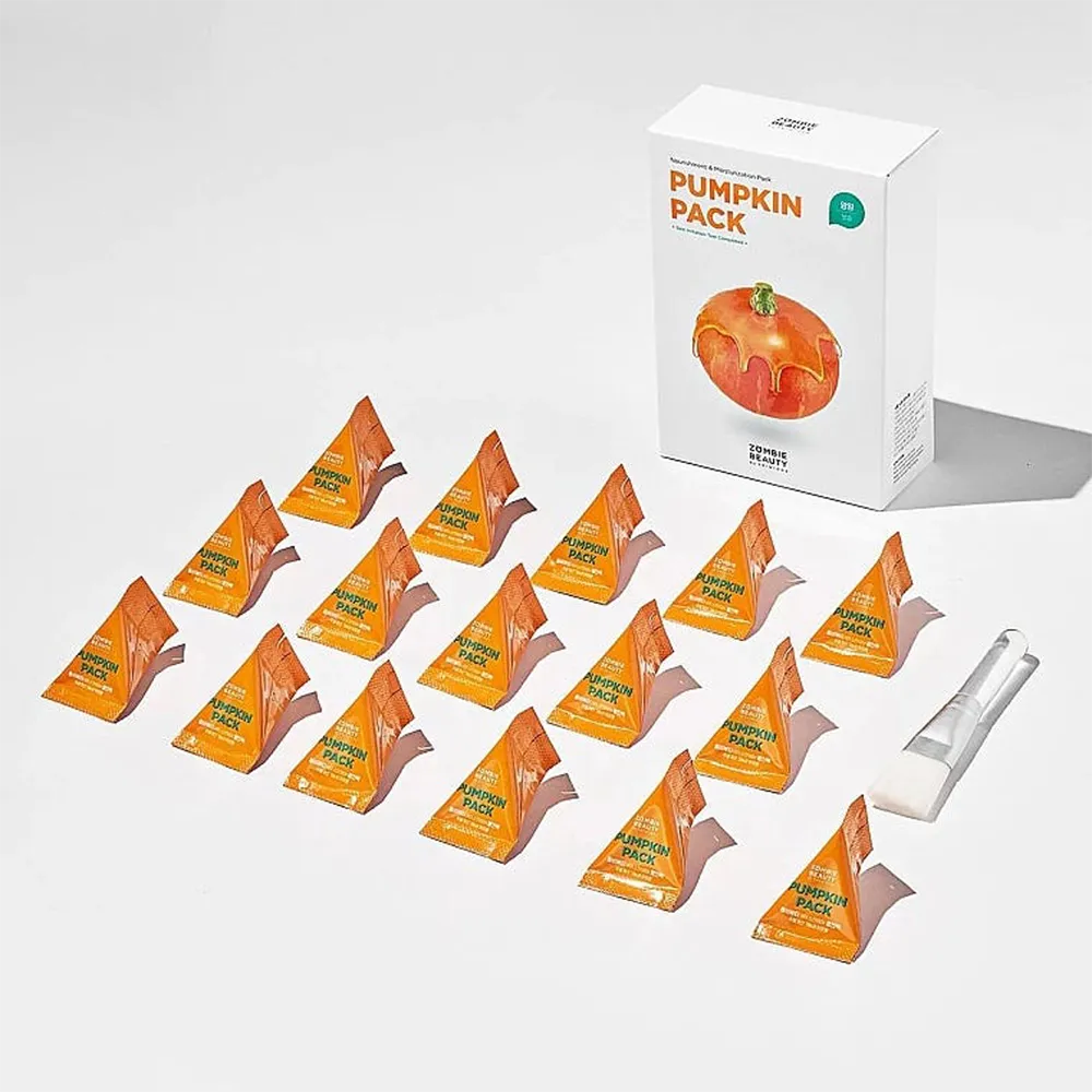 SKIN1004 Zombie Beauty Nourishment & Moisturization Pumpkin Pack - (16 g x 4 pcs) thumbnail 4