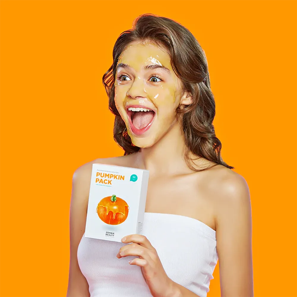 SKIN1004 Zombie Beauty Nourishment & Moisturization Pumpkin Pack - (16 g x 4 pcs) thumbnail 6