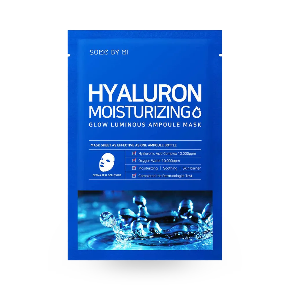 Some By Mi Hyaluron Moisturizing Glow Luminous Ampoule Mask - 25 g thumbnail 1