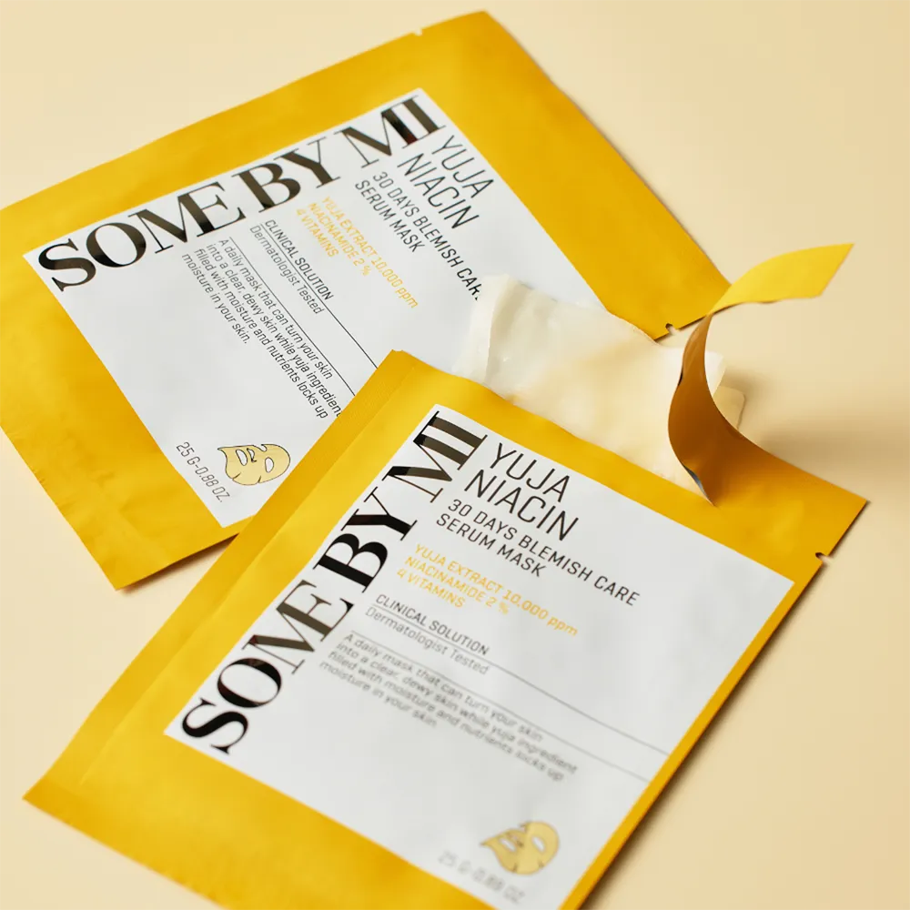 Some By Mi Yuja Niacin 30 Days Blemish Care Serum Mask - 25 g thumbnail 2