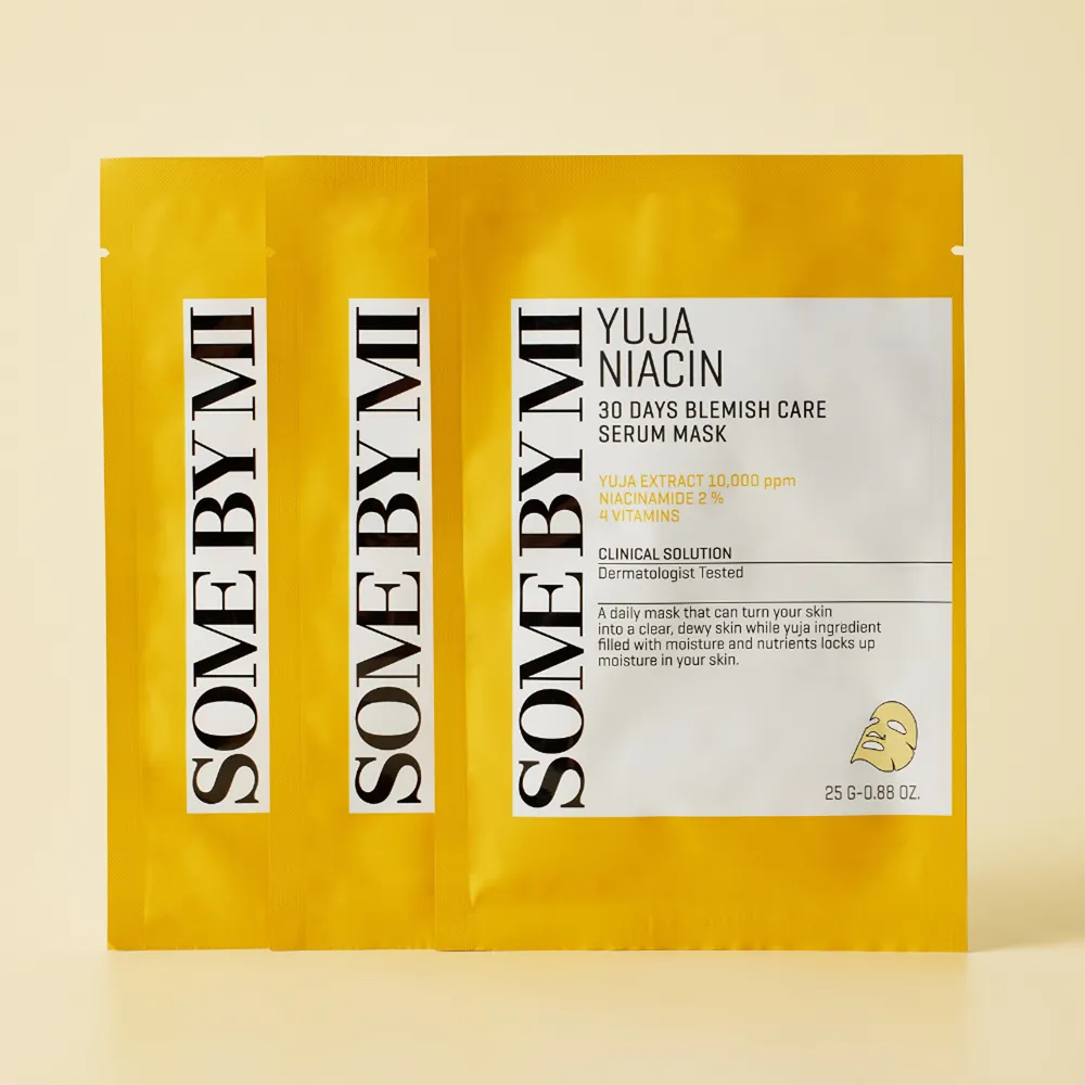 Some By Mi Yuja Niacin 30 Days Blemish Care Serum Mask - 25 g thumbnail 3