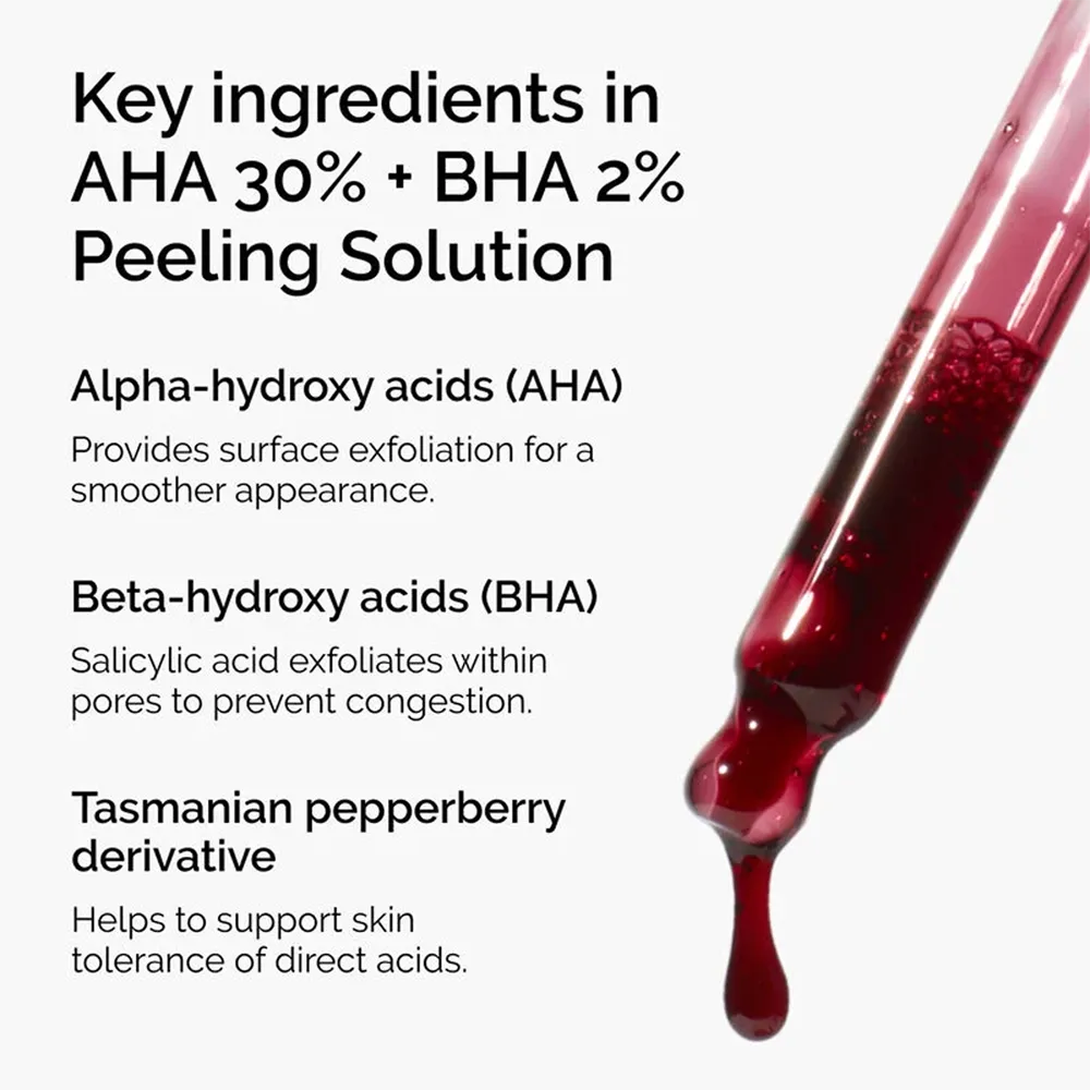 The Ordinary AHA 30% + BHA 2% Peeling Solution - 30 ml thumbnail 3