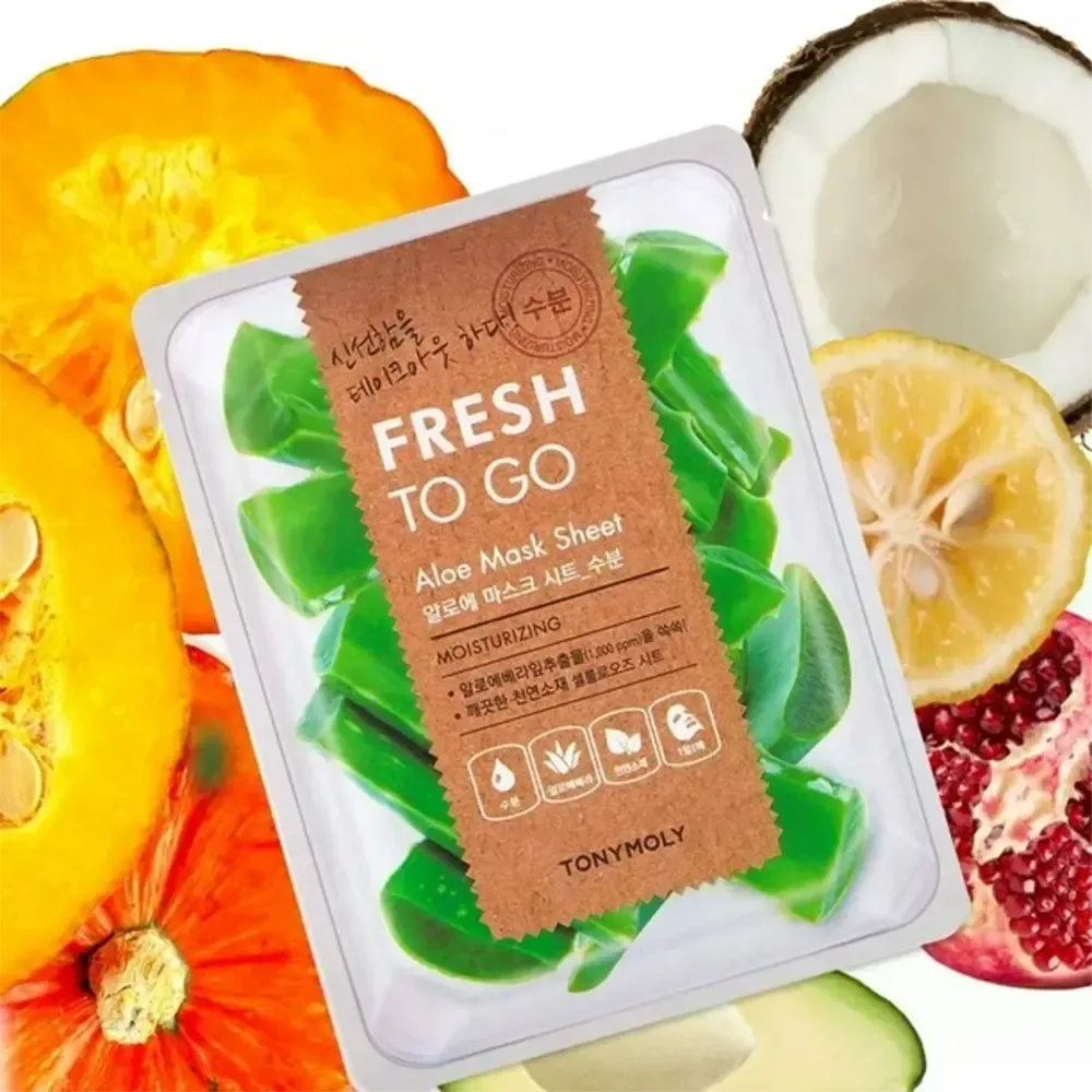 TONYMOLY Fresh To Go Aloe Mask Sheet - 22 g thumbnail 2