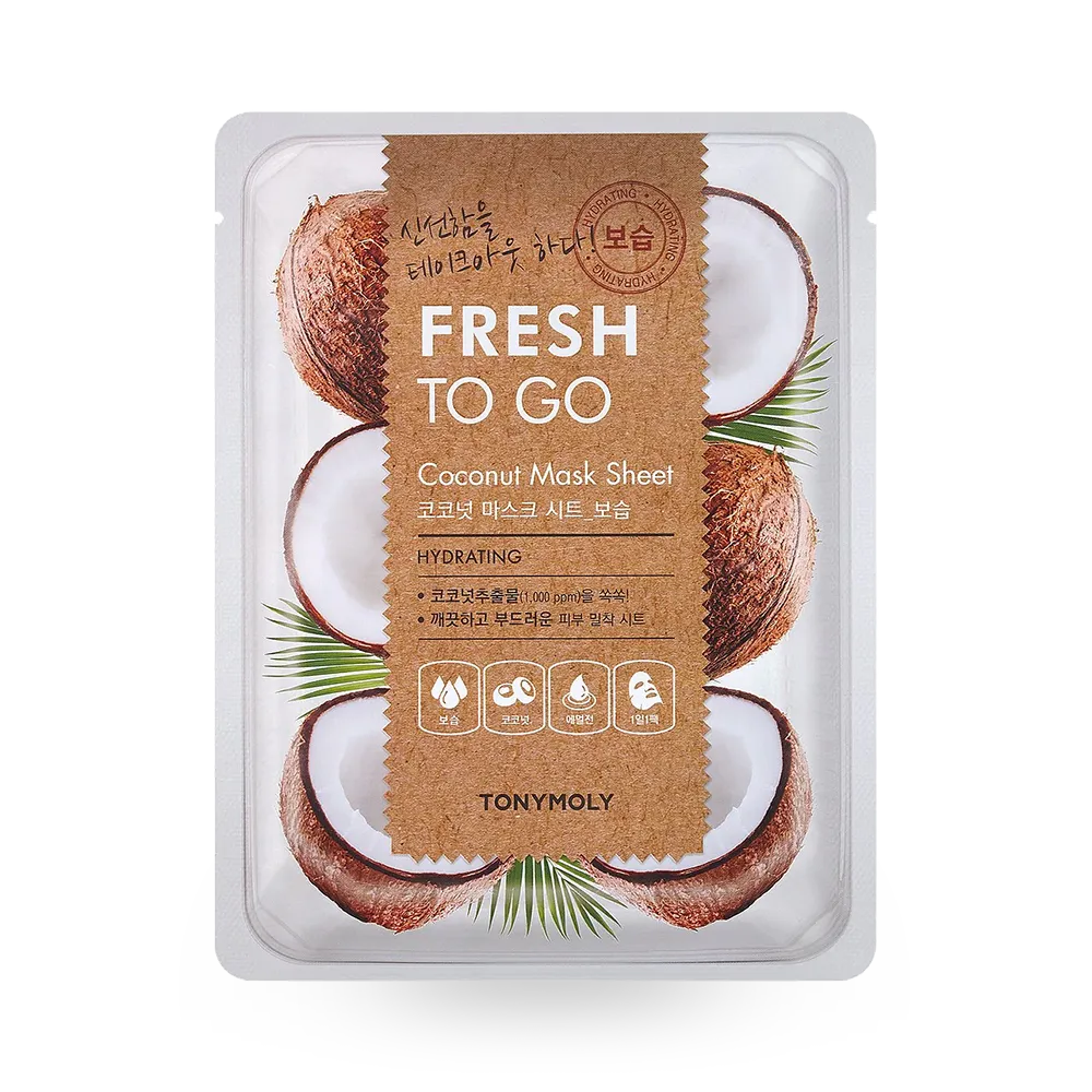 TONYMOLY Fresh To Go Coconut Mask Sheet - 22 g thumbnail 1