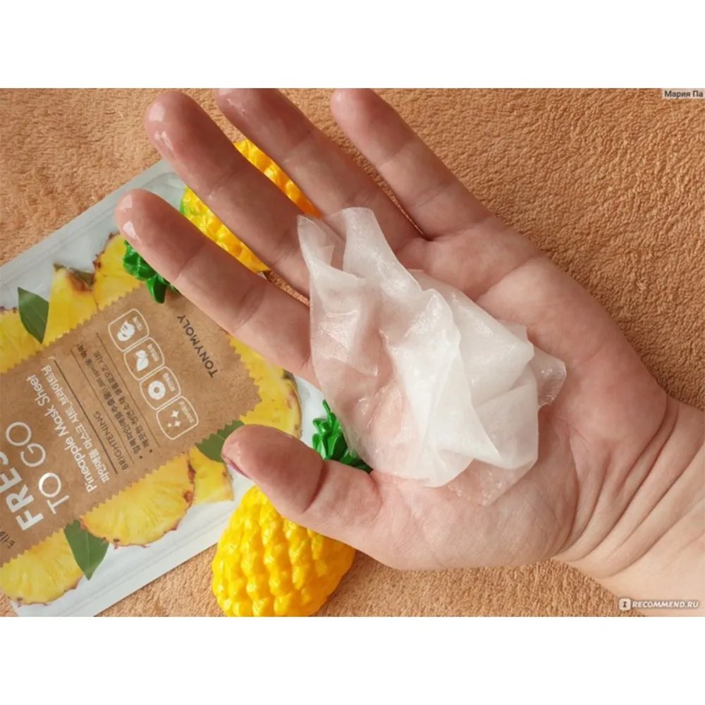 TONYMOLY Fresh To Go Pineapple Mask Sheet - 25 g thumbnail 3