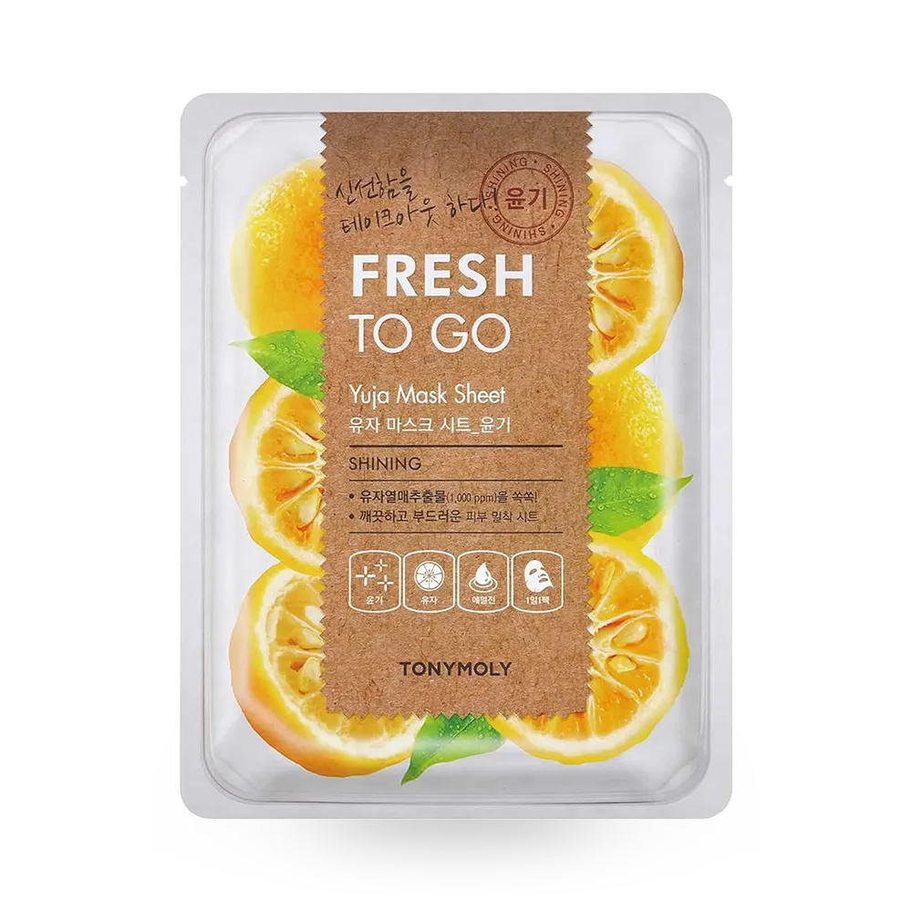 TONYMOLY Fresh To Go Yuja Mask Sheet - 25 g thumbnail 1