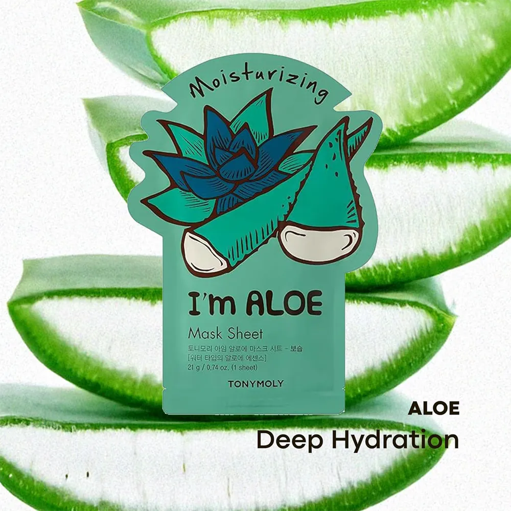 TONYMOLY I'm Aloe Mask Sheet - 21 g thumbnail 3