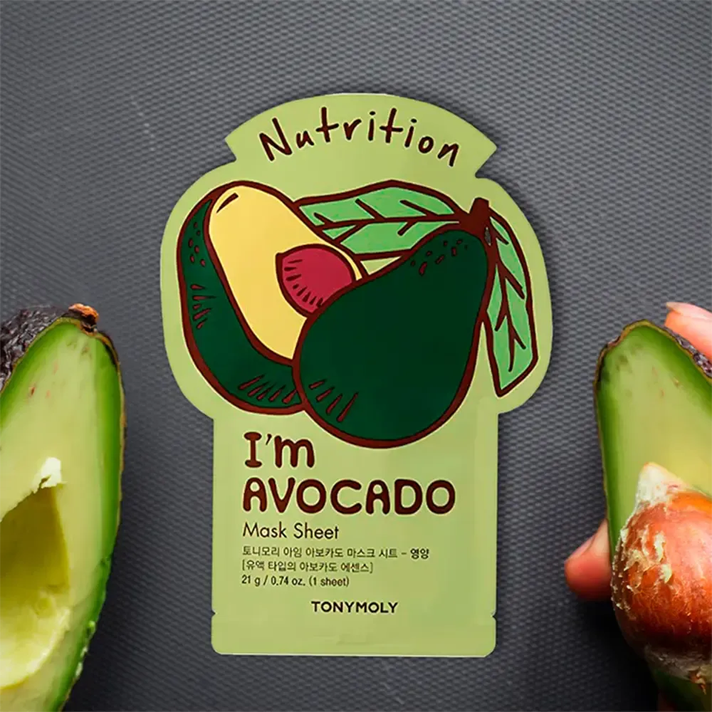 TONYMOLY I'm Avocado Mask Sheet - 21 g thumbnail 3