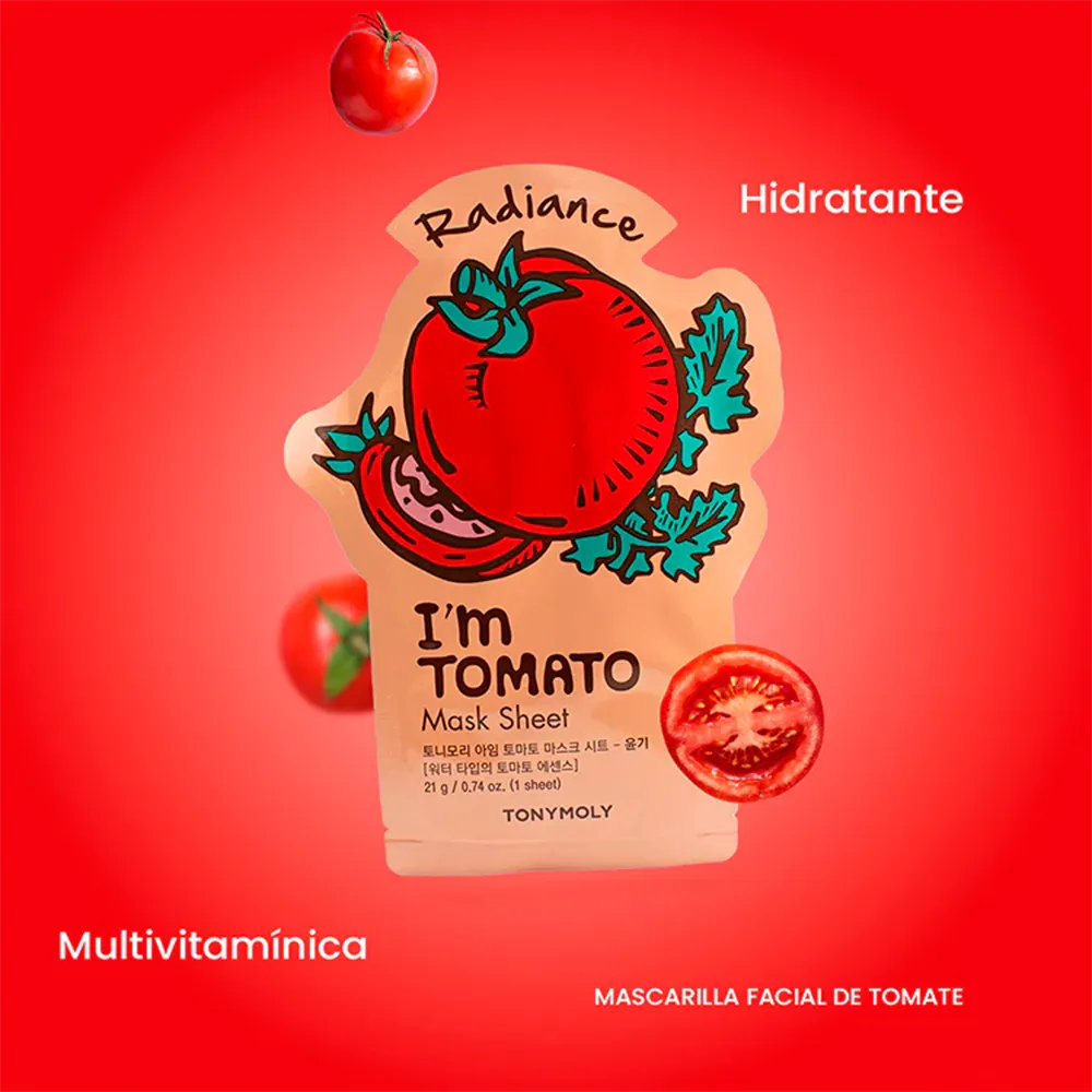 TONYMOLY I'm Tomato Mask Sheet - 21 g thumbnail 4