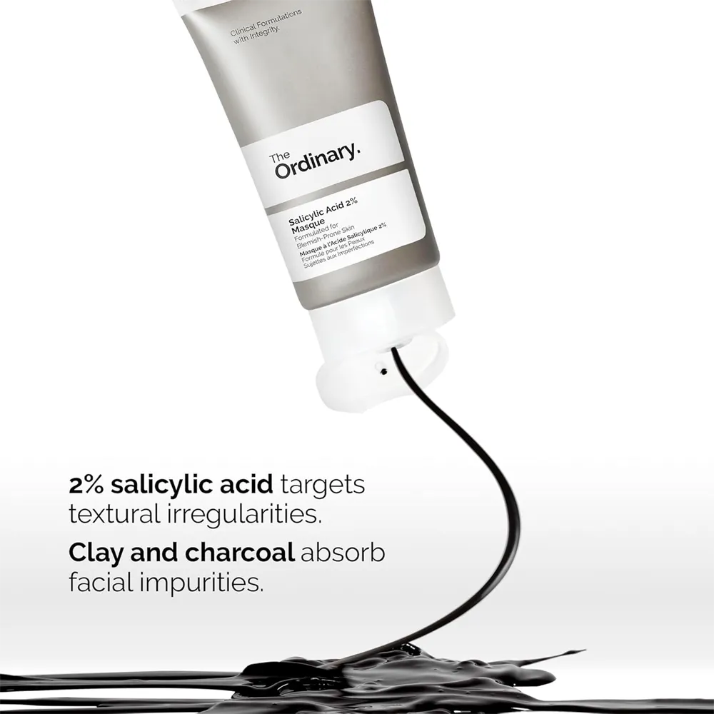 The Ordinary Salicylic Acid 2% Clay Mask - 100 ml thumbnail 3