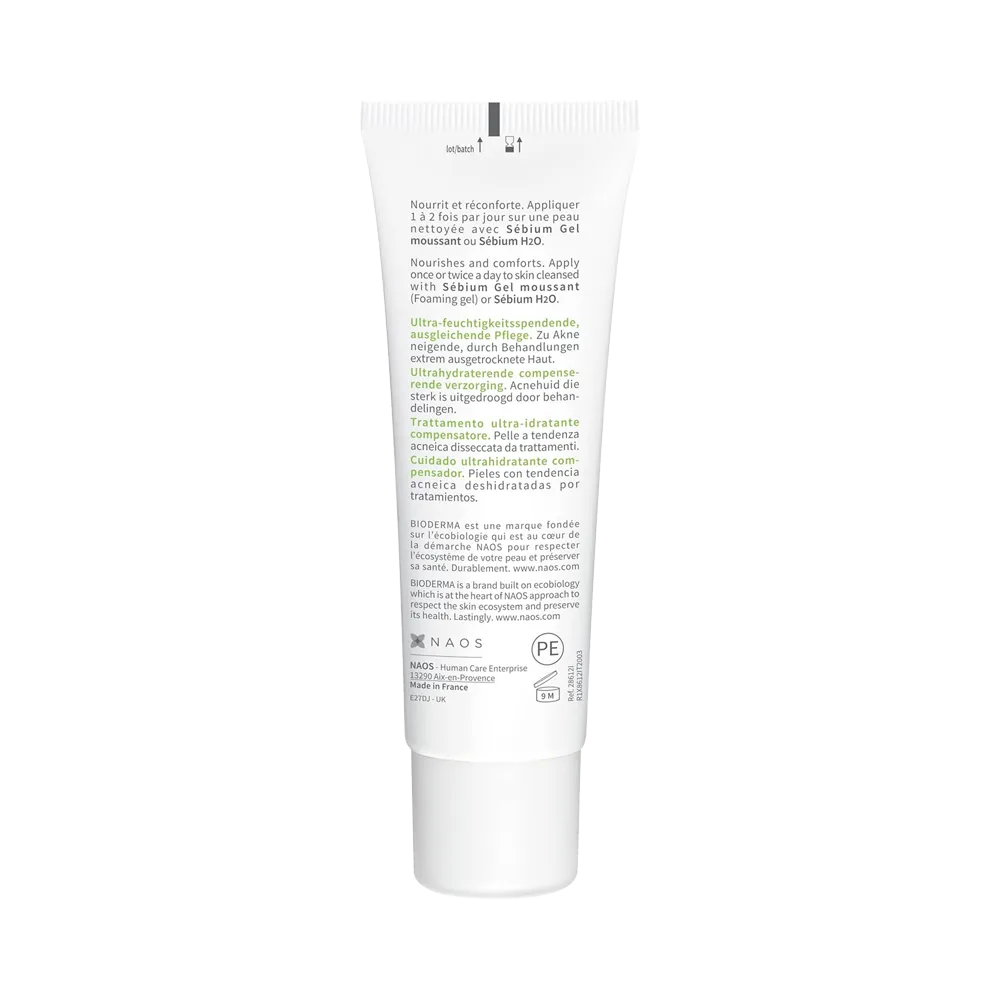 BIODERMA Sebium Hydra Ultra-Moisturising Cream - 40 ml thumbnail 3