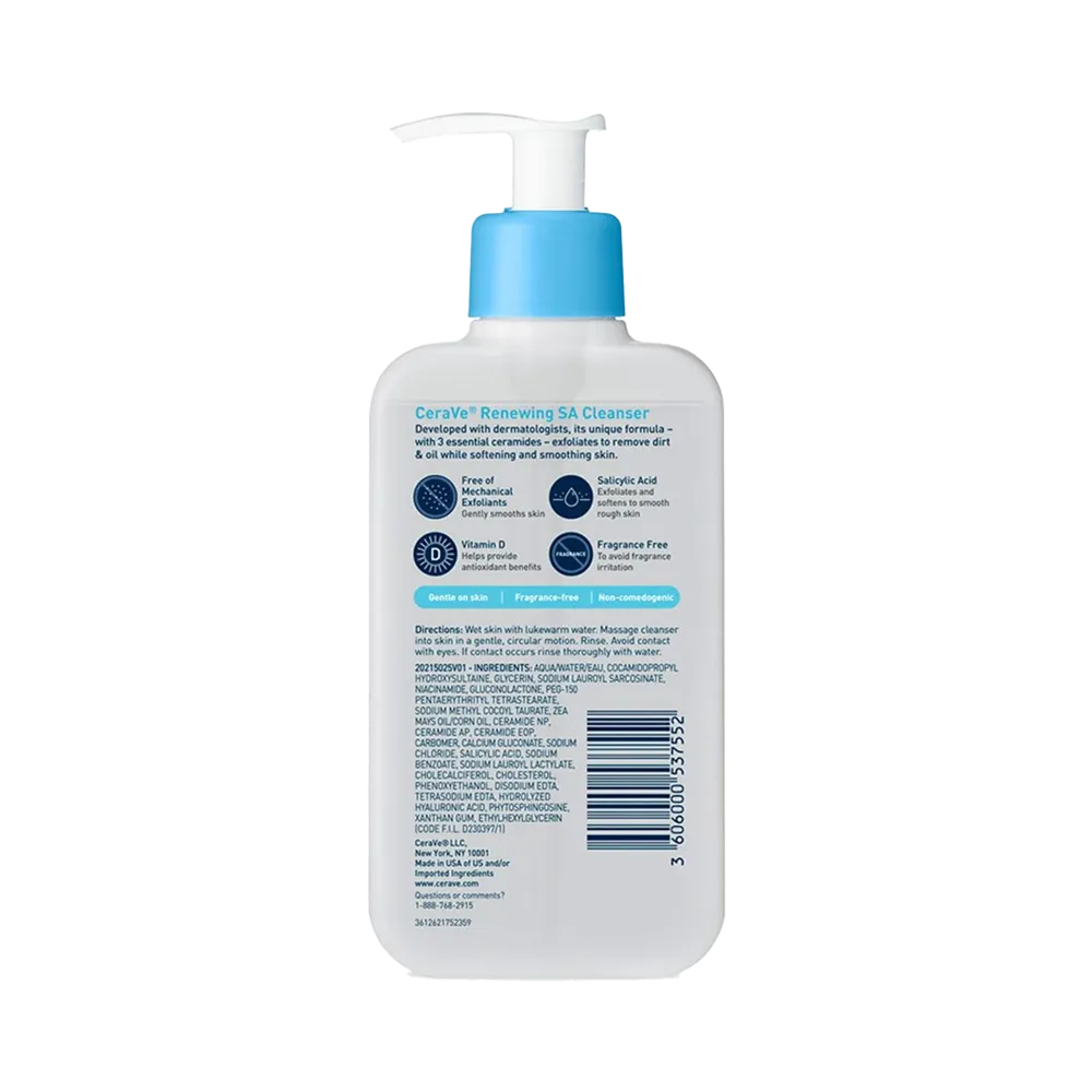 CeraVe Renewing SA Cleanser - 473 ml thumbnail 2