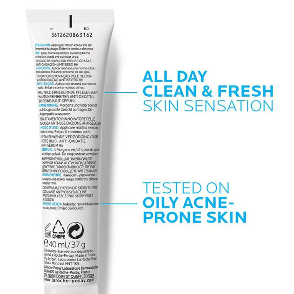 La Roche-Posay Effaclar K (+) Anti-Blackhead Moisturiser - 40 ml thumbnail 6