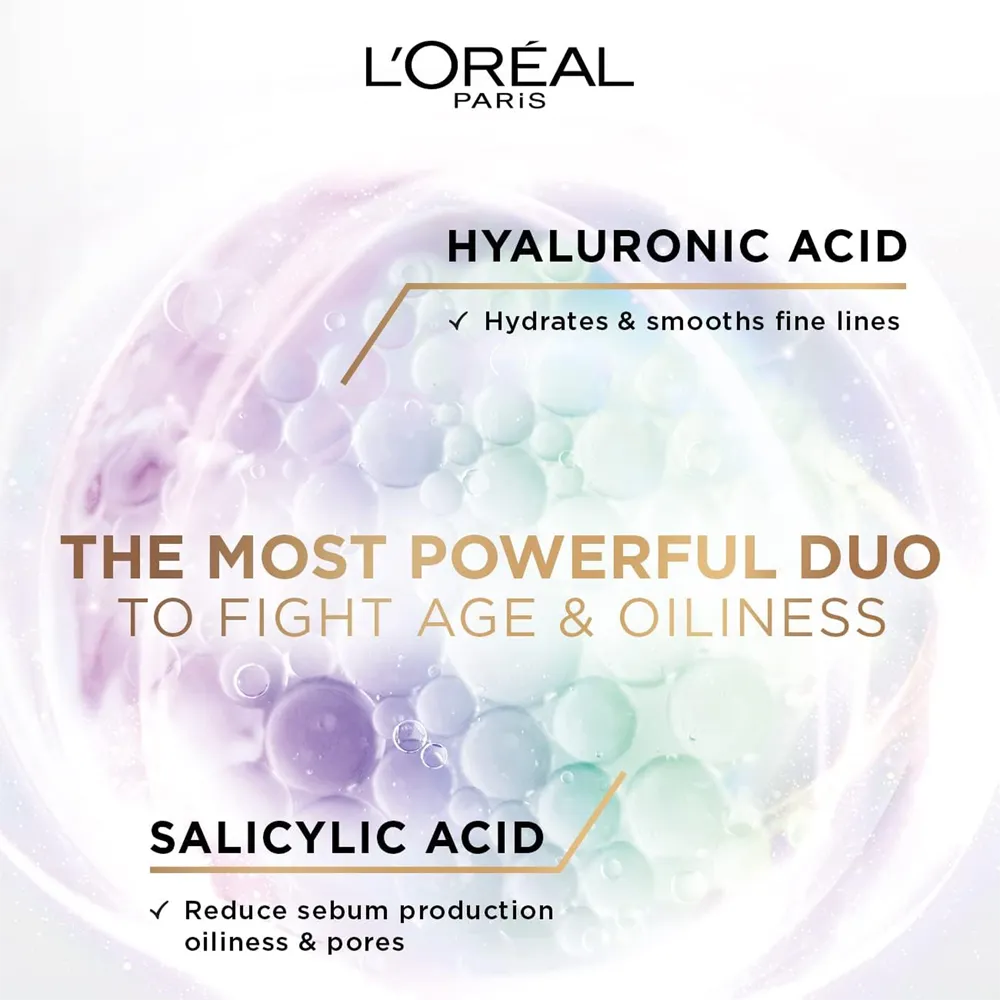 L'Oreal Hyaluron Expert Shine Control Replumping Gel Cream With Hyaluronic Acid
 - 50 ml thumbnail 3