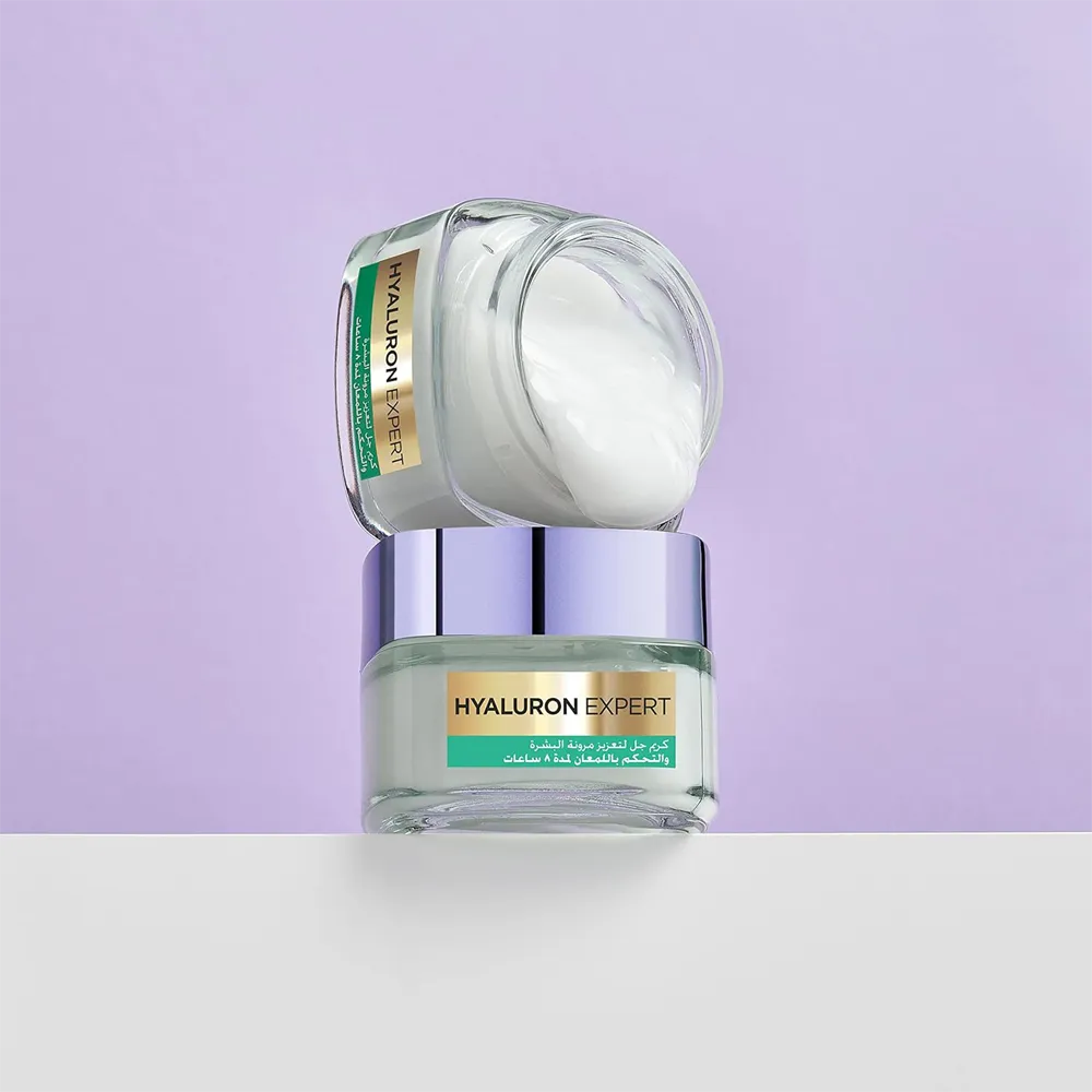 L'Oreal Hyaluron Expert Shine Control Replumping Gel Cream With Hyaluronic Acid
 - 50 ml thumbnail 6