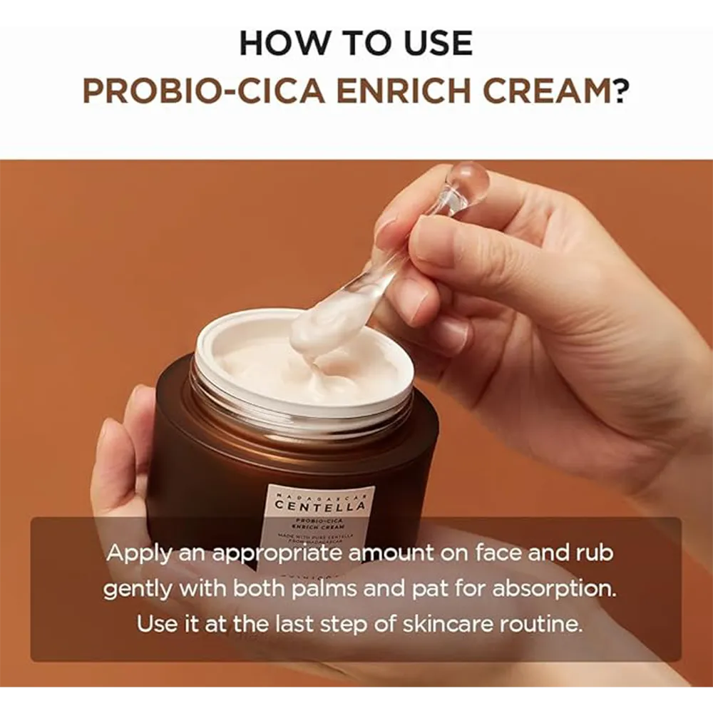 Skin1004 Madagascar Centella Probio-Cica Enrich Cream - 50 ml thumbnail 2