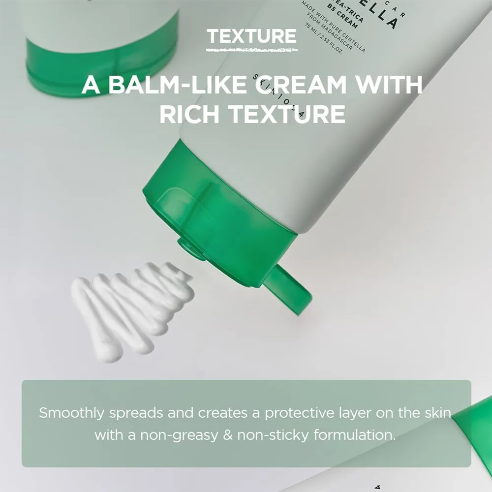 Skin1004 Madagascar Centella Tea-Trica B5 Cream - 75 ml thumbnail 5
