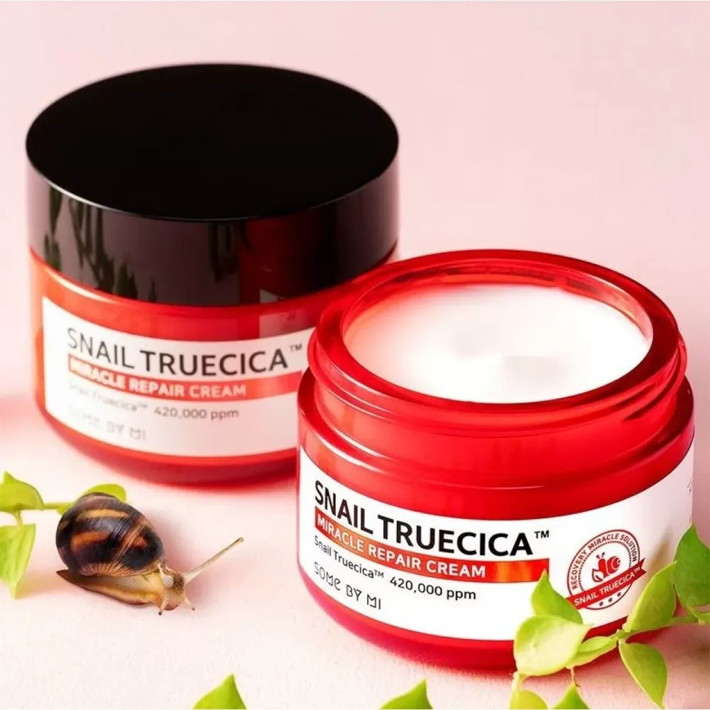 Some By Mi Snail Truecica Miracle Skin Repair Cream - 60 g thumbnail 2