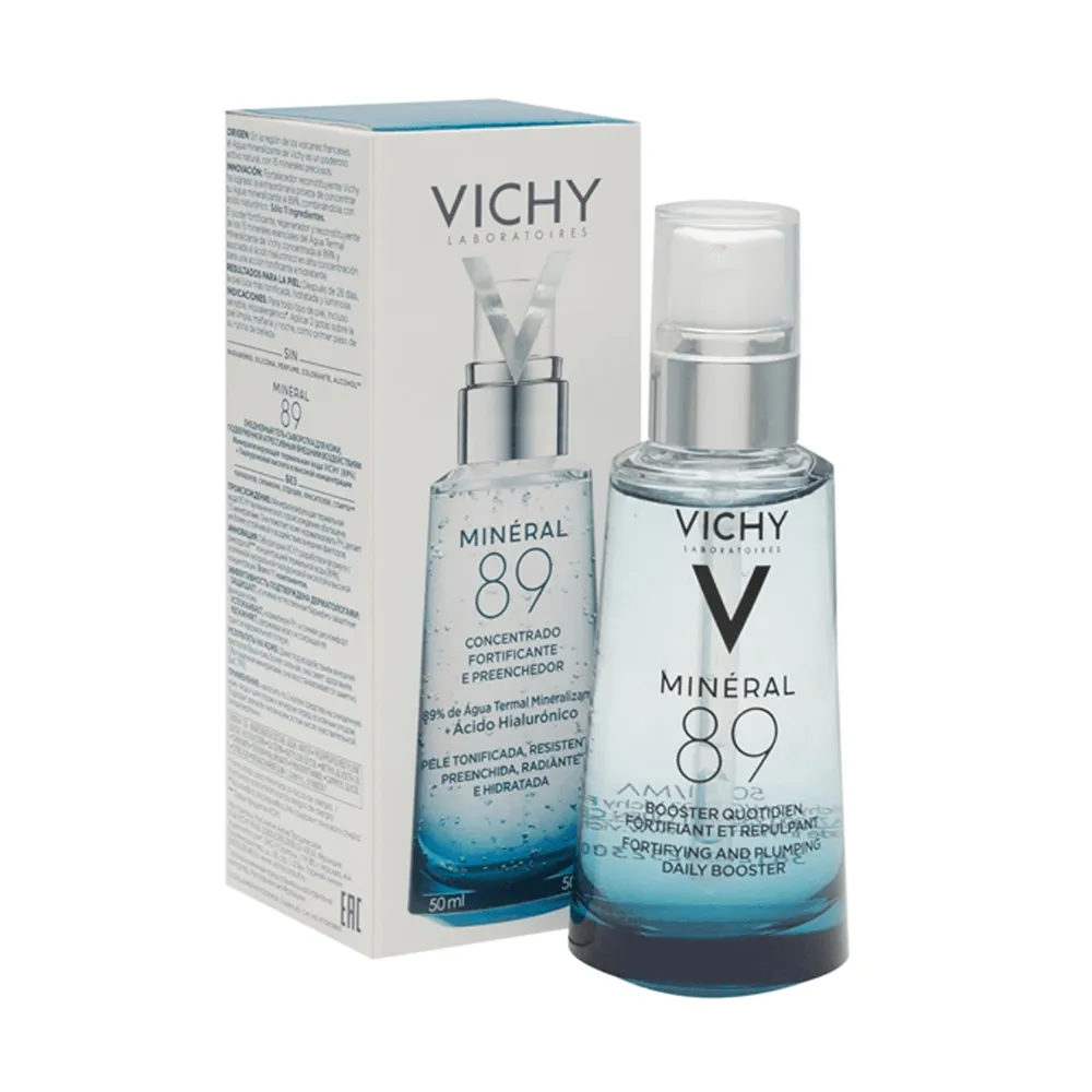 Vichy Mineral 89 Fortifying and Plumping Daily Booster Moisturiser - 50 ml thumbnail 3