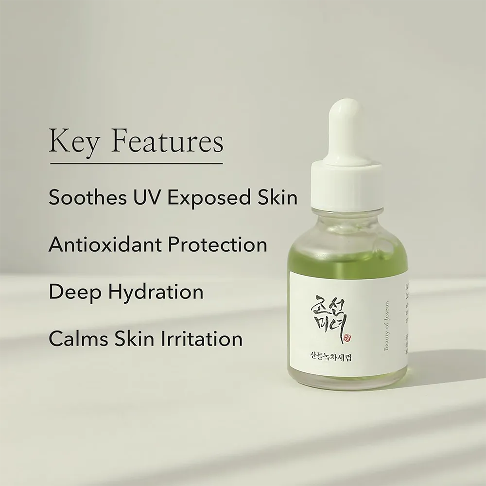 Beauty Of Joseon Calming Serum (Green Tea + Panthenol) - 30 ml thumbnail 4