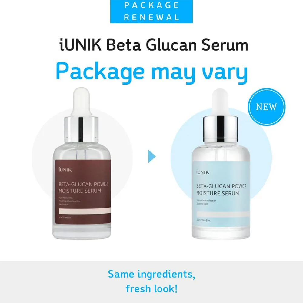 iUNIK Beta Glucan Power Moisture Serum - 50 ml thumbnail 2
