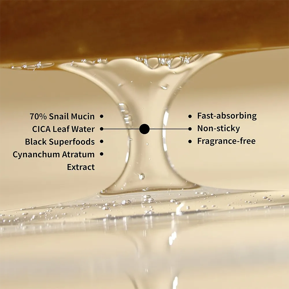 iUNIK Black Snail Restore Serum - 50 ml thumbnail 4