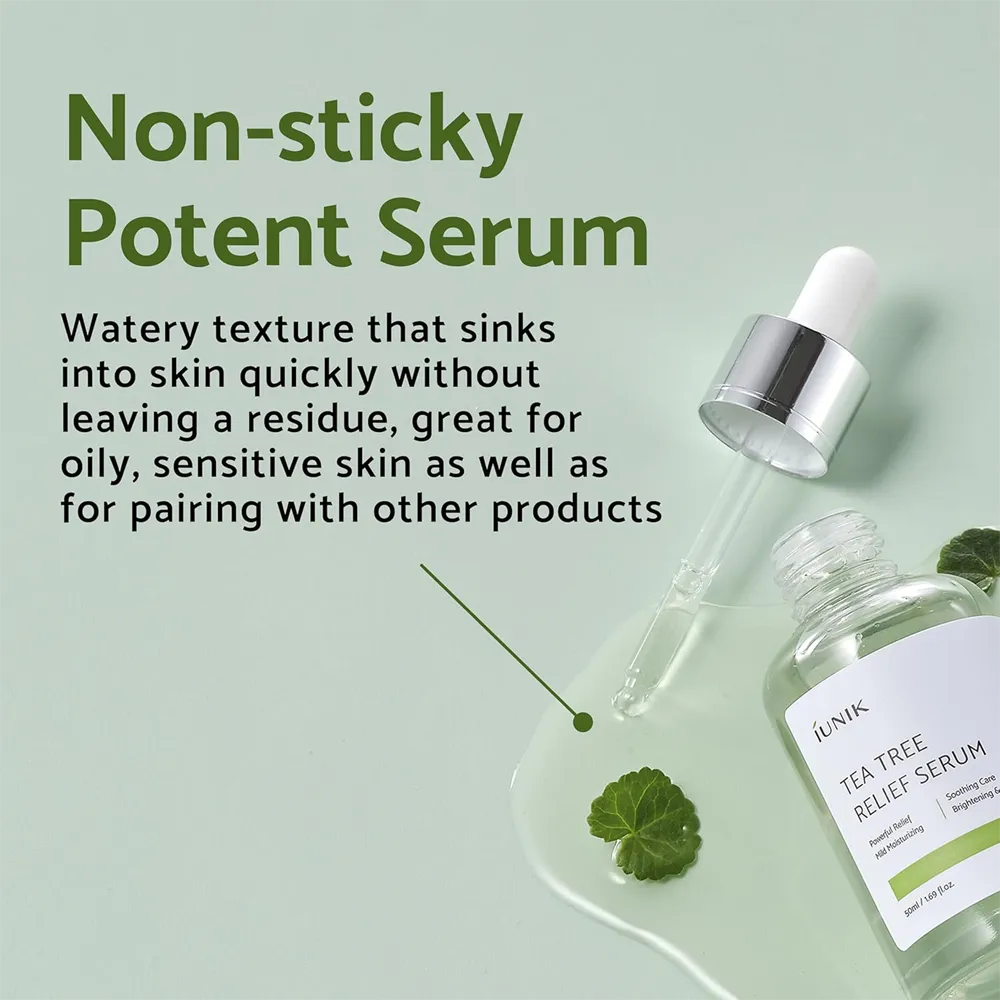 iUNIK Tea Tree Relief Serum - 50 ml thumbnail 5