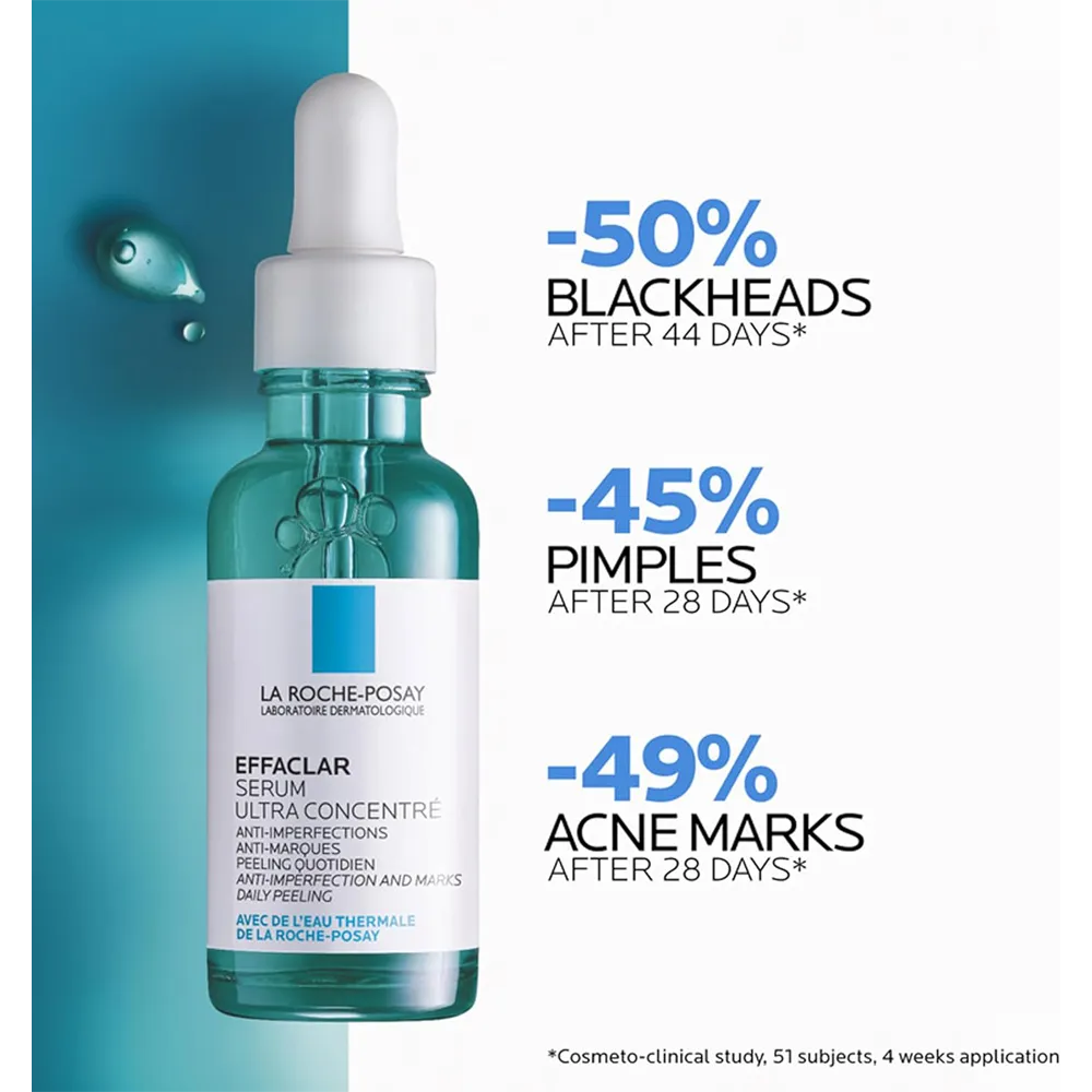 La Roche-Posay Effaclar Ultra Concentrated Serum - 30 ml thumbnail 4