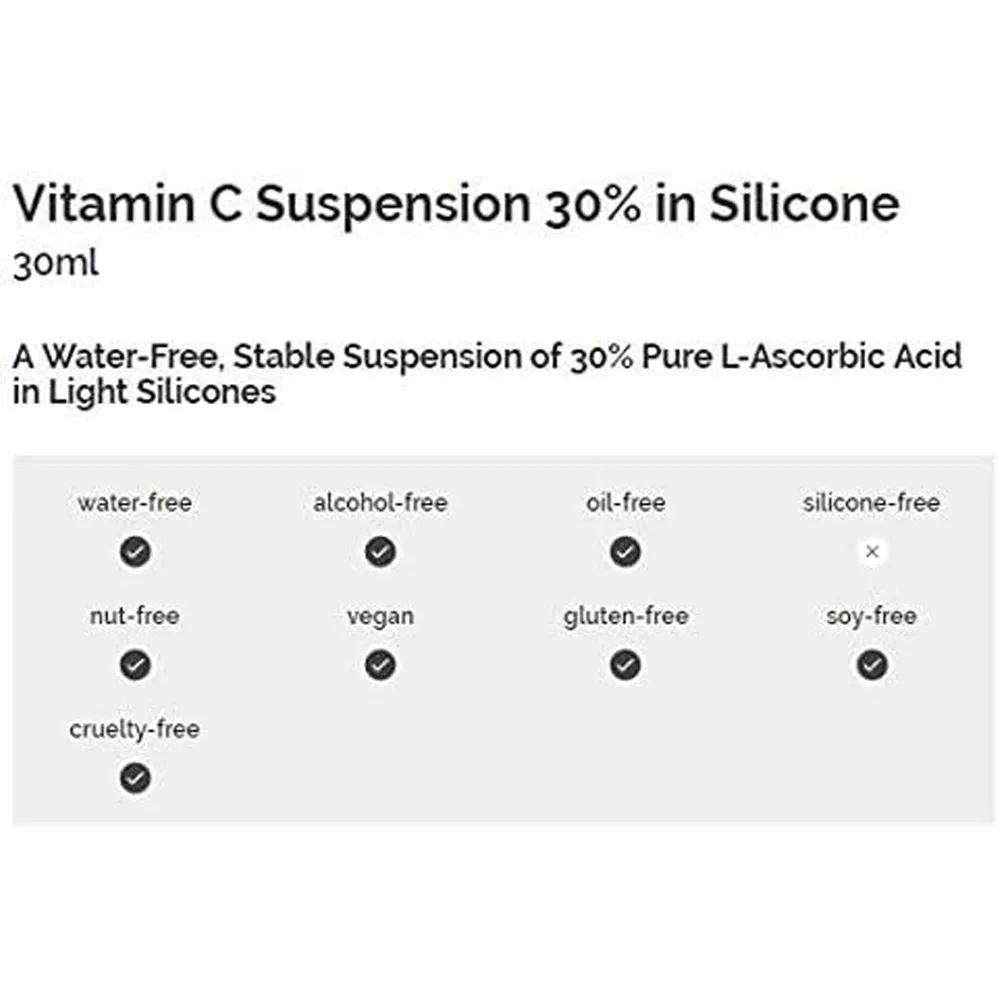 The Ordinary Vitamin C Suspension 30% in Silicone - 30 ml thumbnail 2