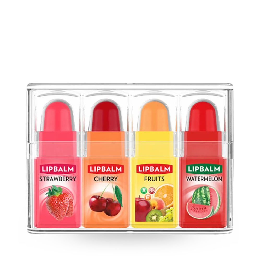 Golden Rose Mini Lip Balm Mix Set (4 x 4 ml) thumbnail 1