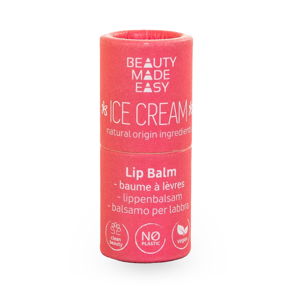 Beauty Made Easy Paper Tube Lip Balm - Ice Cream (5.5 g) thumbnail 1