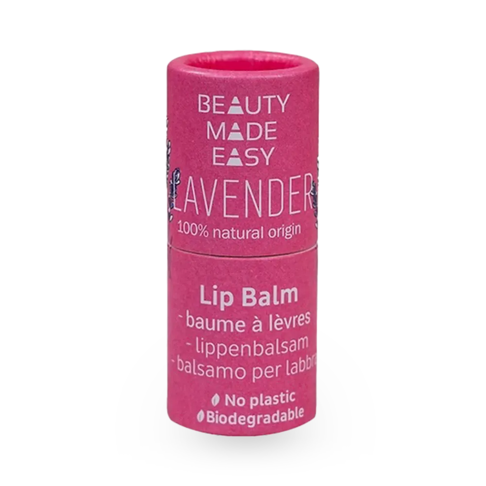 Beauty Made Easy Paper Tube Lip Balm - Lavender (5.5 g) thumbnail 1
